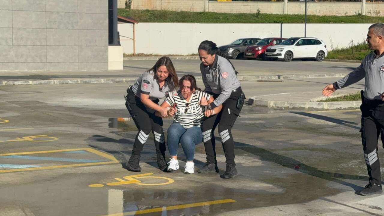 Marmaris Devlet Hastanesi’nde Gerçeğini Aratmayan Tatbikat 7